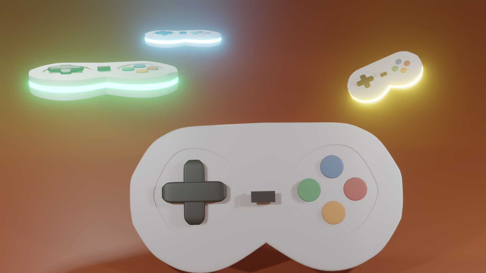 glowing gampad  preview image 2